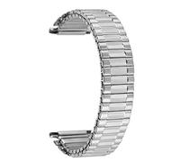 CHCWR Mira la correa de acero inoxidable de acero inoxidable de 22 mm Relojes impermeables Relojes Banda Práctica Longitud elástica Ninguno de la pulsera de la pulsera