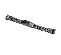 CHCWR Mira una correa de acero inoxidable de metal de metal transpirable, correa reemplazable de acero inoxidable de liberación rápida de 12 mm-26 mm