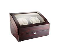 CHCWR Mira Winders Mira Shaker Turning Mira la Caja de la Carcasa Completamente automática Reloj Box Turner Regalo RETRAR Shaker Fashion Fashion Box Boder Bointing Watch Storage