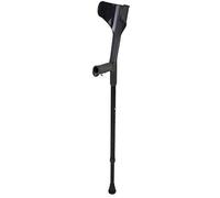 CHCWR Muletas del antebrazo de muletas de antebrazo de caña Ajustable Manija de Altura de Altura Ajustable con Soporte de Aluminio de Aluminio Pie de pie liviano A