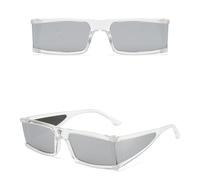 CHCWR Nuevas Gafas de Sol 2025 Mujeres Mirror Retro Lentes Solas Vintage Punk Men Gafas de Sol UV400