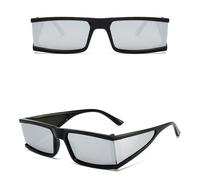 CHCWR Nuevas Gafas de Sol 2025 Mujeres Mirror Retro Lentes Solas Vintage Punk Men Gafas de Sol UV400