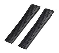 CHCWR Para Aquanaut 5167a-001 Pins de metal Belt Beld Band de 21 mm de banda de goma (color: azul oscuro, tamaño: hebilla plateada)