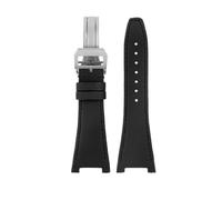CHCWR Para IWC Ingenieur Family IW500501 IW378507 Pulsera de interfaz cóncava de reloj Pulsera de nylon inferior de la piel de vaca.