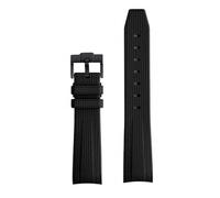 CHCWR Para Omega X Swatch Joint Moonswatch Strap Seamaster 300 Hombres Mujeres de 20 mm de silicona de goma Pulsera de la pulsera curva de la mano