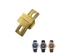 CHCWR Pin de metal de goma de metal 21 mm Band de reloj para Patek 5167a 5167r Aquanaut Philippe PP Brown Pulseras impermeables