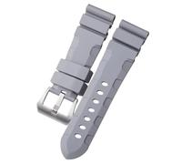 CHCWR Reemplace la banda de reloj de silicona para la correa de reloj Panerai 24 mm de 26 mm de goma de la pulsera deportiva pulsera de muñeca impermeable