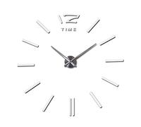 CHCWR Reloj de Pared Reloj de Pared 3D Redondo acrílico de Pared, Silencio y no Title, Pegatina de Bricolaje sin Costuras Colgando, Adecuado para Sala de Estar/jardín/casa de Campo/Relojes de Pared