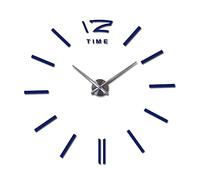 CHCWR Reloj de Pared Reloj de Pared 3D Redondo acrílico de Pared, Silencio y no Title, Pegatina de Bricolaje sin Costuras Colgando, Adecuado para Sala de Estar/jardín/casa de Campo/Relojes de Pared