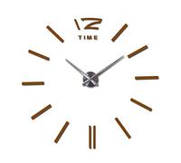 CHCWR Reloj de Pared Reloj de Pared 3D Redondo acrílico de Pared, Silencio y no Title, Pegatina de Bricolaje sin Costuras Colgando, Adecuado para Sala de Estar/jardín/casa de Campo/Relojes de Pared