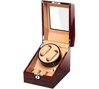 CHCWR Reloj Winder Automatic Watch Winder 2+3 Watch Winder Box con Fuente de alimentación del Motor silenciosa 4 Modo de rotación Piano Pintura Exterior Winder Winder