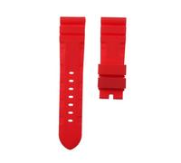 CHCWR Silicone Rubber Watchband Banding Accesorios Ratio de relojes Impermeable para el reloj para PA-Ne-RAI PAM351111380 Green 26 mm/naranja/26 mm
