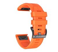 CHCWR Smart Watch Silicone Reemplazo correas para Fenix 7 7x 6 6x Pro 5x 5Plus 3HR 935 Banda de pulsera 22 26 mm Pulsera rápida (color: morado, tamaño: ancho de 22 mm)