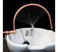 Chdaoce Marco de circulación de Agua for Equipo de SPA Head, diseño Ajustable a 180°, 21 Salidas de Agua, Equipo portátil for Uso doméstico en Salones de masajes y spas.