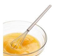 Chdnhe Batidor Pequeño,25,4 centímetros Acero Inoxidable Ergonómico Manual Multifuncional | Varillas de Alambre Pequeñas para Mezclar Huevos | para Salsas, Bebidas, Batir y Mezclar en Repostería
