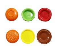 Chdnhe Bols Pequeños Para Salsas,6 Piezas Vajilla para Condimentos | De Salsa Apilable Para Hamburguesa, Resistente Al Lavavajillas,Para Snacks Sushi BBQ Y Fiestas