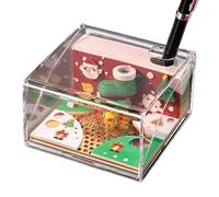 Chdnhe Calendario de relojes: planificador, calendario de escultura de papel de Navidad con cubierta, para planificar diariamente, seguimiento de tareas, gestión del tiempo, gestión del tiempo