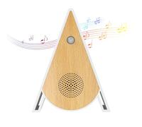 Chdnhe Dispositivo de Sonidos de Aves | Sensor de Canto de Aves con Caja de Sonido Triangular y Temporizador | Dispositivo Portátil de Melodías Relajantes para Dormir Trabajar Oficina Yoga Balcón Baño