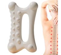 Chdnhe Rascador facial, agarre ergonómico de mano de 8 zonas, raspador de piel, masajeador muscular, para el hogar, salón, mujeres, novia, madre, esposa, hombros, rodillas y brazos