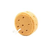 CHDWEY Cepillo corporal Hangable Round BathSponge Scrubber Bath Scrub Sponge Honeycomb Foaming Body Cleaning Bath Products(Coffee)
