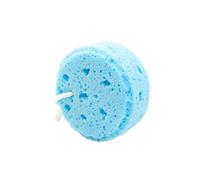 CHDWEY Cepillo corporal Hangable Round BathSponge Scrubber Bath Scrub Sponge Honeycomb Foaming Body Cleaning Bath Products(Blue)