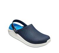 CHDWEY Chanclas para Hombre Sandalias de los Hombres Zapatillas Zapatos de Agujero Verano Verano para Hombres Zapatos Unisex jardín, diseño con pequeños Agujeros(Blue White,7)
