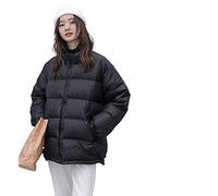 CHDWEY Chaqueta de plumón para Mujer Abrigos Gruesos de Invierno cálido para Mujer, Capucha con Cremallera Acolchada(XL)
