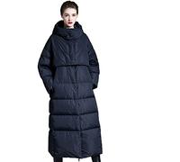 CHDWEY Chaqueta de plumón para Mujer Chaqueta de Invierno para Mujer, Holgada, Informal, Acolchada, de Talla Grande, cálida y Chaqueta de Invierno(Schwarz,10XL)