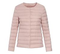 CHDWEY Chaqueta de plumón para Mujer Spring and Autumn Women Ultralight Thin Down Jacket White Duck Down Jackets Warm Winter Coat Parka Female Portable Outwear(Pink,XL)