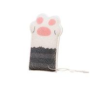 CHDWEY Esponja de baño elástica para el cuerpo, esponja de baño para adultos, esponja exfoliante corporal para adultos, guantes exfoliantes (azul)