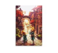 CHDYRNGU Final Fantasy IX - Póster decorativo de videojuegos, lienzo para pared e impresión artística moderna para dormitorio familiar, 30 x 45 cm