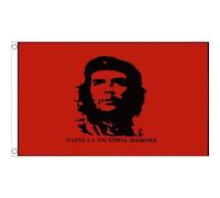 Che Guevara 91,44 cm X 60,96 cm 91,44 cm X 60,96 cm bandera con ojales de Cuba
