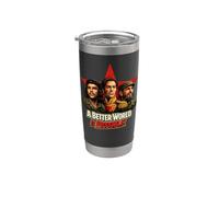 Che-Guevara, Bolívar, Castro, Revolución, Guerrilla, Che Vaso térmico de acero inoxidable de doble pared