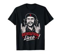 Che Guevara Camisa Cuba Revolución Rebelde Vintage Cubana Camiseta