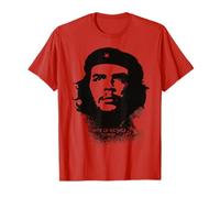 Che Guevara Camisa hasta La Victoria Siempre Rojo Camiseta