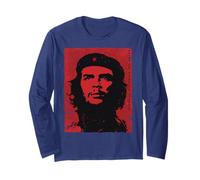 Che Guevara Camisa Revolución Rojo Manga Larga