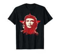 Che Guevara Camiseta Estrella Icono Cuba Rojo Revolución Camiseta
