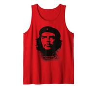Che Guevara Camiseta hasta La Victoria Siempre Rojo Camiseta sin Mangas