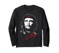 Che Guevara Camiseta Rebel Cuban Camiseta Guerrilla Revolution Manga Larga