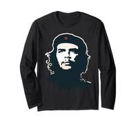 Che Guevara Camiseta Retrato Revolución Rebelde Cuba Manga Larga