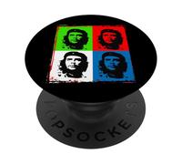 Che Guevara Cuba Revolucionario Guerrillero Icono Mundial PopSockets PopGrip Adhesivo