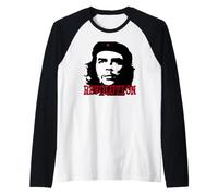 Che Guevara Guerrilla Rebelde Icono Líder de la Revolución Camiseta Manga Raglan