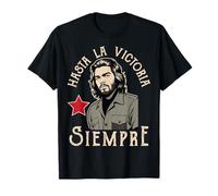 Che Guevara hasta la Victoria Siempre Revolucionario Rebelde Camiseta