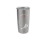 Che Guevara Icono Mundial Revolucionario Guerrillero Heroico Vaso térmico de acero inoxidable de doble pared