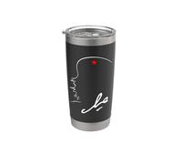 Che Guevara Icono Mundial Revolucionario Guerrillero Heroico Vaso térmico de acero inoxidable de doble pared