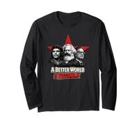 Che-Guevara, Marx, Allende, Revolución, Guerrilla, Che Manga Larga