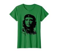 Che Guevara Rebel Cuban Camiseta Guerrilla Revolution Camiseta, Mujer, Verde Kelly, XS