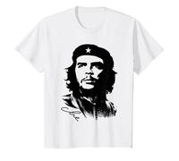 Che Guevara Rebel Cuban Camiseta Guerrilla Revolution Camiseta, Niños, Blanco, 3 años