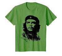 Che Guevara Rebel Cuban Camiseta Guerrilla Revolution Camiseta, Niños, Hierba, 3 años