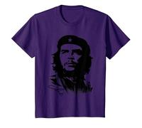 Che Guevara Rebel Cuban Camiseta Guerrilla Revolution Camiseta, Niños, Morado, 3 años